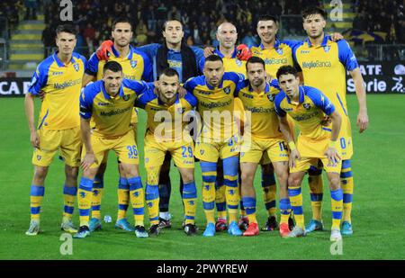 Frosinone, Italien, 01. Mai 2023, Formazione Frosinone Calcio, Francesco Paris/Alamy Live News Stockfoto