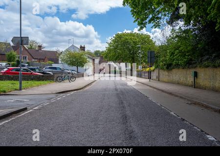 Wimborne, Vereinigtes Königreich - Mai 1. 2023: Kings Street Wimborne Dorset Stockfoto