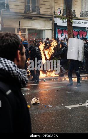 Paris, Frankreich. 01. Mai 2023. Paris, Frankreich. 01. Mai 2023. Kredit: LE PICTORIUM/Alamy Live News Stockfoto