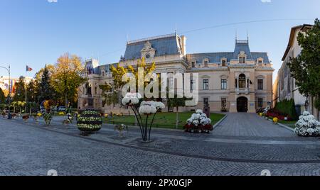 Ein Bild vom Rathaus von Iasi. Stockfoto