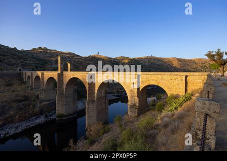 Puente de Alcantara in Extremadura, Spanien Stockfoto
