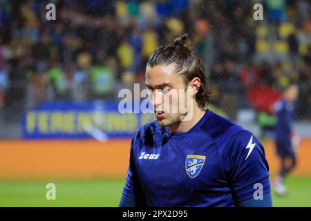 Frosinone, Italien, 01. Mai 2023, Stefano Turati von Frosinone Calcio, Francesco Paris/Alamy Live News Stockfoto