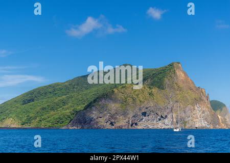 Guishan Island und Milchsee in Yilan von Taiwan Stockfoto