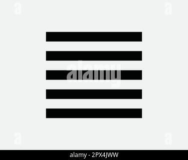 Symbol "Ausrichten". Dokument-Text In Blocksatz Bearbeiten Absatz Seitenausrichtung Rasterlinie Navigationsmenü Oberfläche Zeichensymbol Grafikbereich Vektor Clipart Stock Vektor