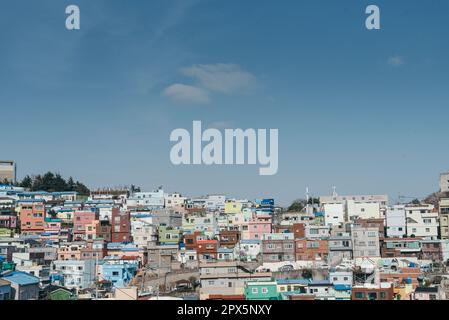 Landschaft des Kulturdorfes Gamcheon Stockfoto