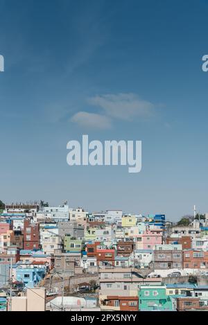 Landschaft des Kulturdorfes Gamcheon Stockfoto