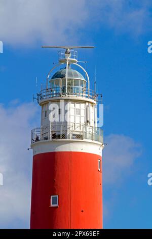 Leuchtturm Eierland auf Texel Stockfoto