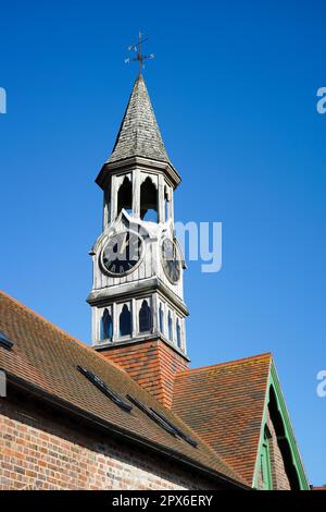 Turm der Tee Zimmer im High Beeches in Handcross Stockfoto