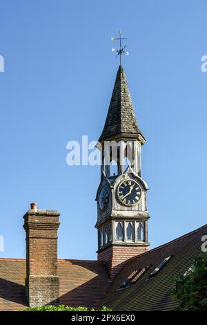 Turm der Tee Zimmer im High Beeches in Handcross Stockfoto