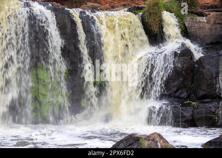 Fortenn Falls Thika, Athi River, Wasserfall, Wasser, Fluss, Kenia Stockfoto