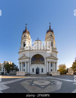 Ein Bild der Metropolitanischen Kathedrale von Iasi. Stockfoto