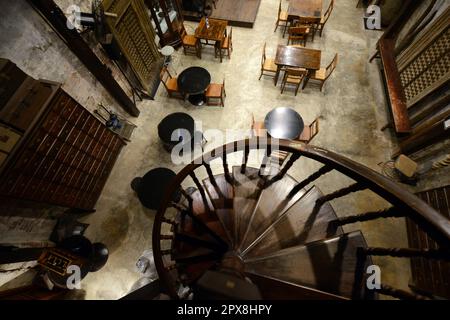 Das Hong Sieng Kong Restaurant und Bar in Bangkok, Thailand. Stockfoto