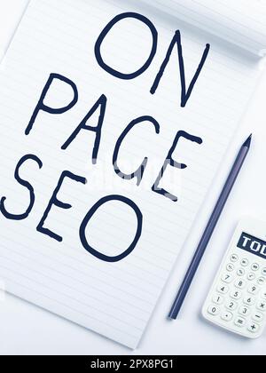 Die konzeptionelle Überschrift auf Page Seo, Business Approach, ermöglicht Benutzern die Bereitstellung von Cloud-Ressourcen zu jeder Zeit Stockfoto