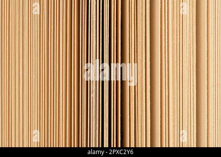 Textur der Seiten des Buches. Nahaufnahme, Makro. Stockfoto