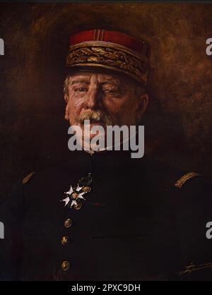 Erster Weltkrieg Französischer General de Maud'huy. Louis Ernest de Maud'huy (1857–1921) war ein französischer General des Ersten Weltkriegs und erster Pfadfinder von Scouts de France. Stockfoto