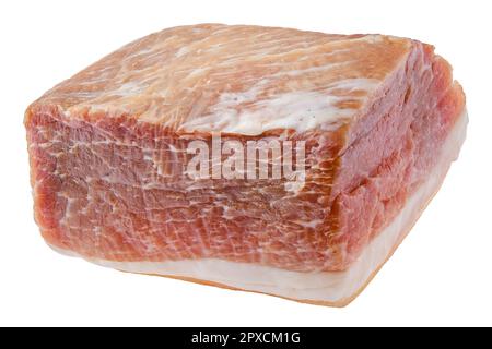 Gesalzenes großes Schweinebauch-Fleisch Stockfoto