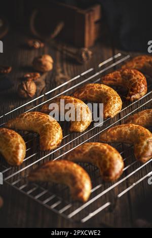 Bratislava-Brötchen, traditionelles süßes Gebäck aus der Slowakei Stockfoto