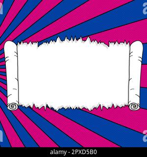 Comic Leere Rede Bubble Kopierraum. Leeres Template Explosion Framework Stockfoto