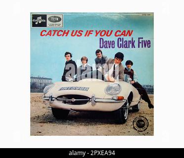 Dave Clark Five – Catch Us If You Can [1965] – Vintage Vinyl Record Sleeve Stockfoto