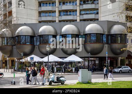 Gebäude in der Rathaus Straße im Nikolai Viertel im Bezirk Mitte, Berlin. Gebaeude an der Rathausstraße im Nikolaiviertel im Berzirk Stockfoto