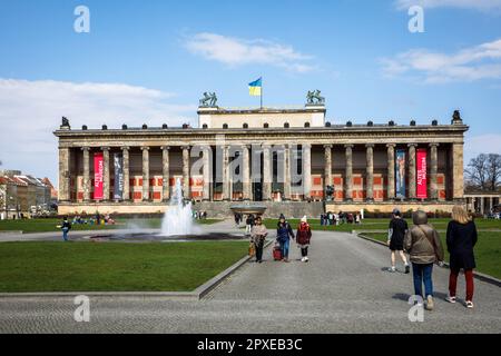 Altes Museum, Lustgarten, Stadtteil Mitte, Berlin, Deutschland. Altes Museum, Lustgarten, Bezirk Mitte, Berlin, Deutschland. Stockfoto