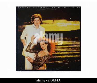 Duncan Browne - The Wild Places - Vintage L.P Musik Vinyl Schallplatte Stockfoto