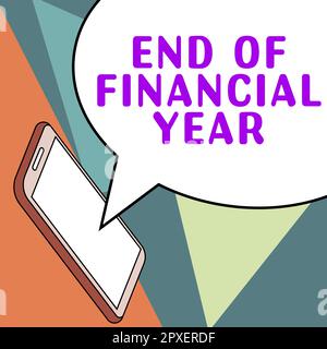 Schreiben mit Anzeige von Text zum Ende des Geschäftsjahres, Word zum Überarbeiten und Bearbeiten von Buchungsblättern des Vorjahres Stockfoto
