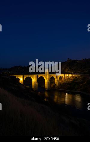 Puente de Alcantara in Extremadura, Spanien Stockfoto