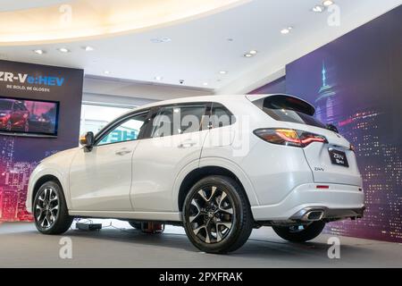 Hongkong, China 27 . April 2023 : Honda ZR-V 2023 Test Drive Day 27 . April 2023 in Hongkong. Stockfoto