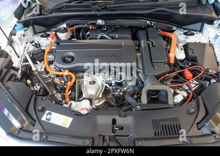 Hongkong, China 27 . April 2023 : Honda ZR-V 2023 Engine Day 27 . April 2023 in Hongkong. Stockfoto