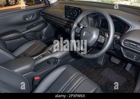 Hongkong, China 27 . April 2023 : Honda ZR-V 2023 Interior 27 . April 2023 in Hongkong. Stockfoto
