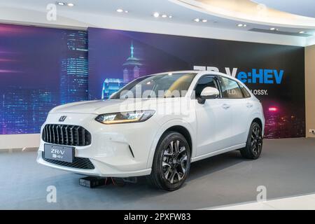 Hongkong, China 27 . April 2023 : Honda ZR-V 2023 Test Drive Day 27 . April 2023 in Hongkong. Stockfoto