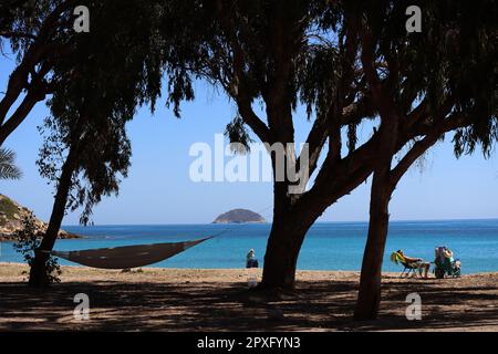 Gegend um Benidorm Stockfoto