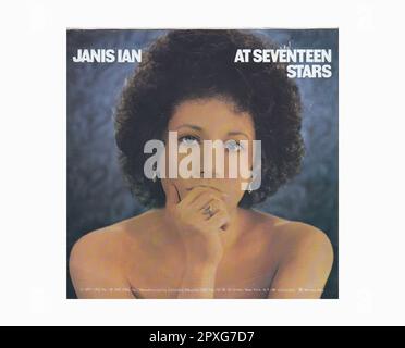 Ian Janis - 1975 05 B - Vintage 45 U/MIN Musik Vinyl Schallplatte Stockfoto