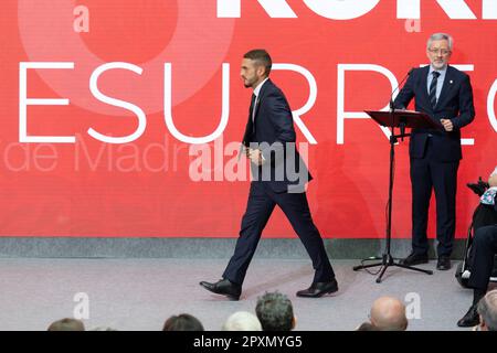 Koke Resurrección. Jorge Resurrección Merodio, sportlich als Koke bekannt, ist ein spanischer Fußballer. Sein Team ist Atlético de Madrid von der First Division Stockfoto