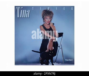 Tina Turner - Private Tänzerin - Vintage L.P Musik Vinyl Schallplatte Stockfoto