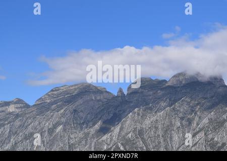 Cerro de las Mitras, Monterrey, Mexiko Stockfoto