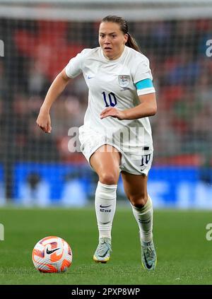 Aktenfoto von Fran Kirby aus England vom 07. Bis 10-2022. September, die sagt, sie sei „absolut ausgehöhlt“, weil sie die Weltmeisterschaft verpasst, nachdem sie erfahren hat, dass sie wegen einer Knieverletzung operiert werden muss, die sie für eine „bedeutende Zeit“ außer Gefecht setzen wird. Ausgabedatum: Dienstag, 2. Mai 2023. Stockfoto