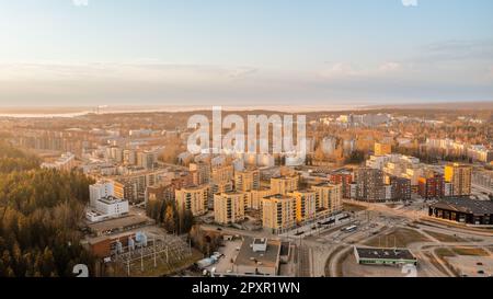 Blick auf die städtische Stadt Stockfoto