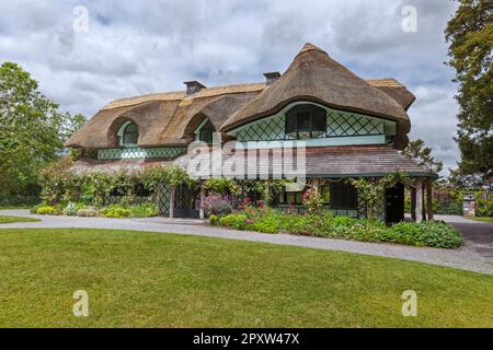 Swiss Cottage, ein Cottage aus dem 19. Jahrhundert orne, Zierhaus von John Nash in Cahir Stockfoto