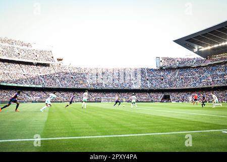 Barcelona, Spanien. 02. Mai 2023. Spiel La Liga Santander zwischen FC Barcelona Femeni und CA Osasuna am 2. Mai 2023 im Spotify Camp Nou in Barcelona, Spanien. (Foto/Felipe Mondino) Kredit: Live Media Publishing Group/Alamy Live News Stockfoto