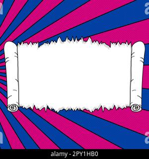 Comic Leere Rede Bubble Kopierraum. Leeres Template Explosion Framework Stockfoto
