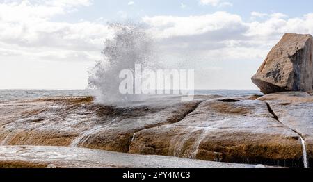 Bicheno Blasloch, Tasmanien, Australien Stockfoto