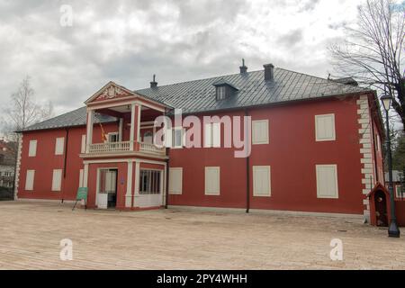 Königspalast in Cetinje, Montenegro Stockfoto