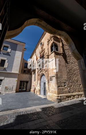 Palacio de los Ríos y Salcedo, Renacentista, siglo XVI, Archivo Histórico Provincial, Soria, Comunidad Autónoma de Castilla, Spanien, Europa Stockfoto