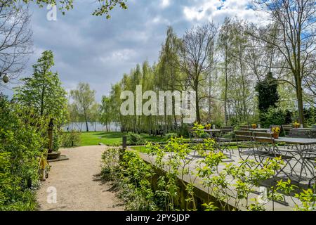 Garten der Liebermann-Villa, am Großen Wannsee, Wannsee, Steglitz-Zehlendorf, Berlin, Deutschland *** Lokale Bildunterschrift *** , Berlin, Deutschland Stockfoto