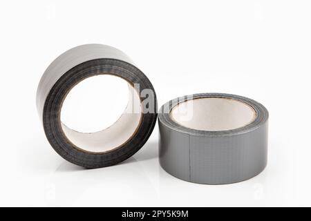 Graue Klebebänder Stockfoto