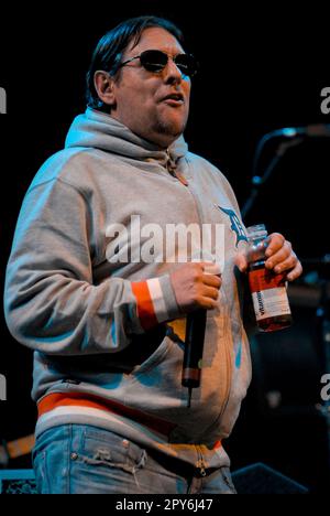 Shaun Ryder - The Happy Mondays, V2009, Hylands Park, Chelmsford, Essex, Großbritannien - 22. August 2009 Stockfoto