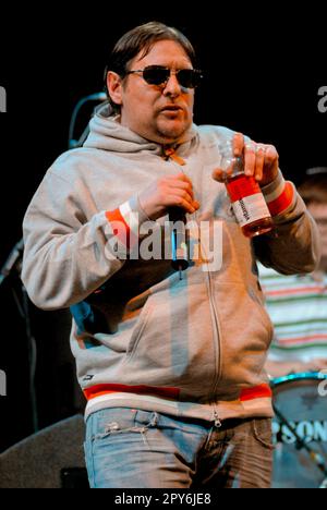 Shaun Ryder - The Happy Mondays, V2009, Hylands Park, Chelmsford, Essex, Großbritannien - 22. August 2009 Stockfoto