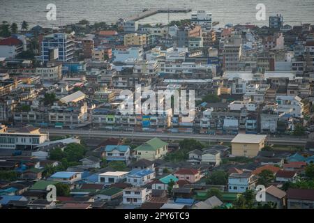 BLICK AUF THAILAND PRACHUAP HUA HIN Stockfoto